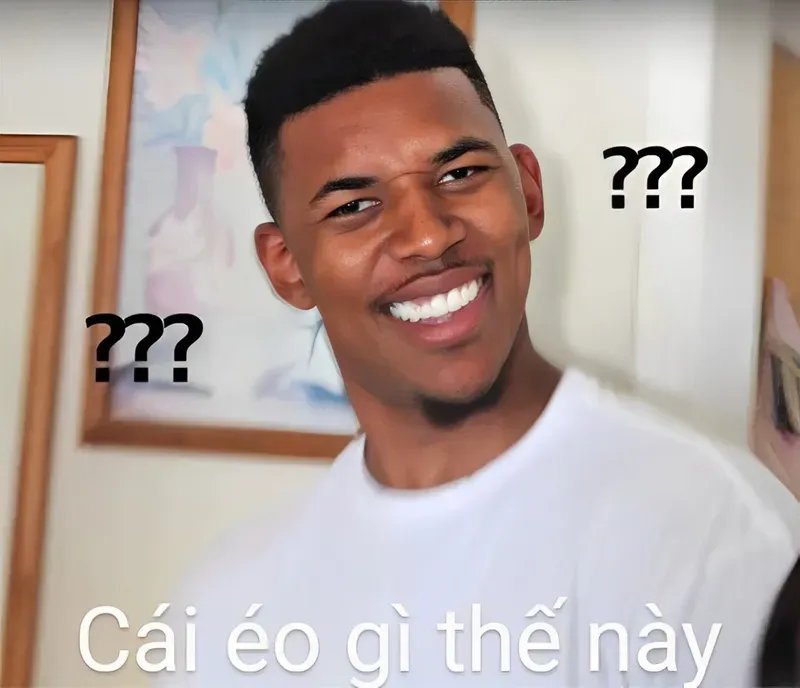 Meme anh da đen gãi đầu mang lại không gian thư giãn với những khoảnh khắc hài hước.