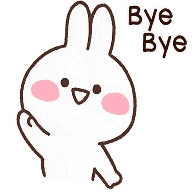 Meme goodbye gif mang đến cảm giác chia tay vừa đáng yêu vừa vui nhộn.