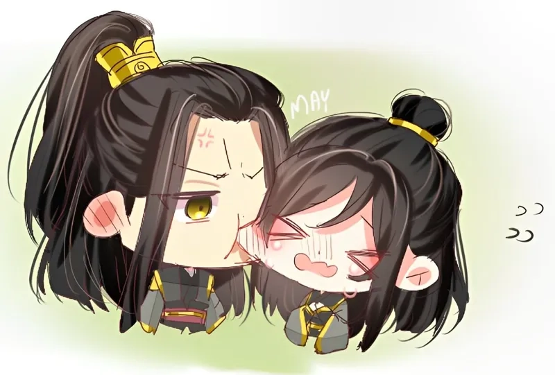 Meme hôn cute mang lại những khoảnh khắc ngọt ngào và đáng yêu khiến người xem thích thú.