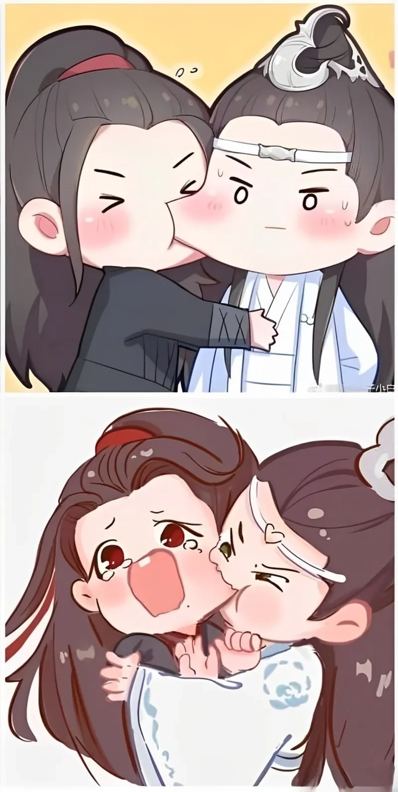 Meme hôn hài hước mang đến những khoảnh khắc bất ngờ và vui nhộn, thu hút người xem.