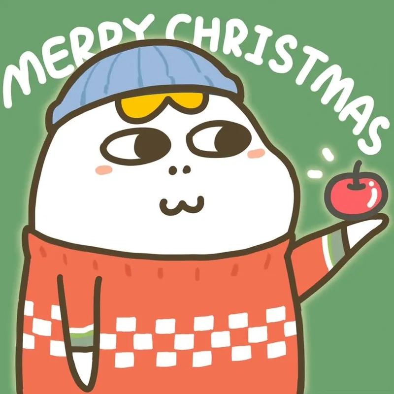 Chó Noel meme dễ thương giúp không khí Giáng Sinh của bạn thêm phần vui nhộn và sinh động.