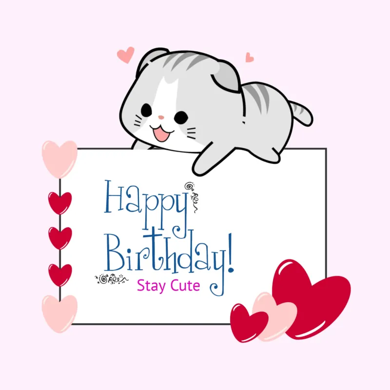 Happy birthday meme cute mang lại niềm vui với hình ảnh siêu đáng yêu