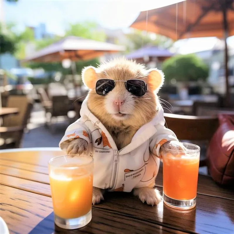 Meme ngón tay chuột hamster cực kỳ hài hước và dễ thương, tạo ra những khoảnh khắc vui nhộn.