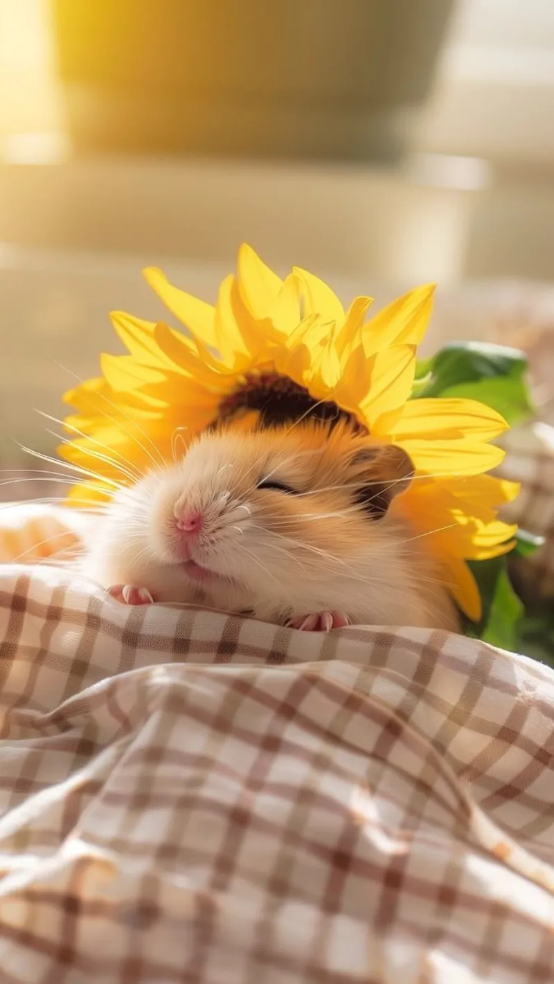 Chuột hamster vẫy tay chào bạn trong meme cực đáng yêu!