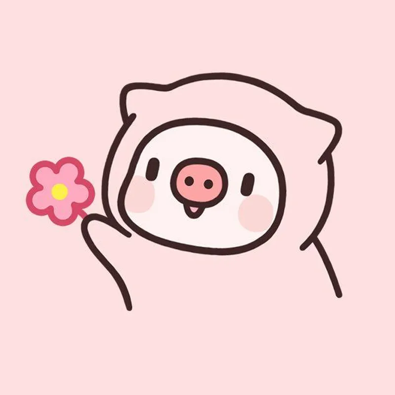 Những hình con heo meme cực kỳ dễ thương luôn khiến người xem phải cười.