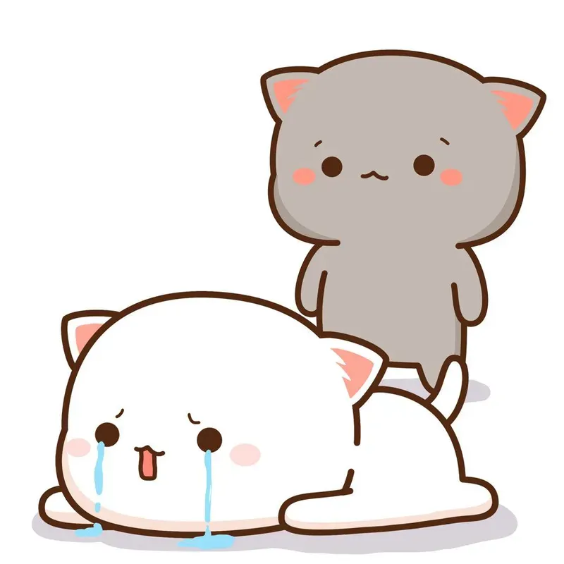 Meme Wojak khóc thể hiện sự đau buồn nhưng cũng cực kỳ dễ thương.