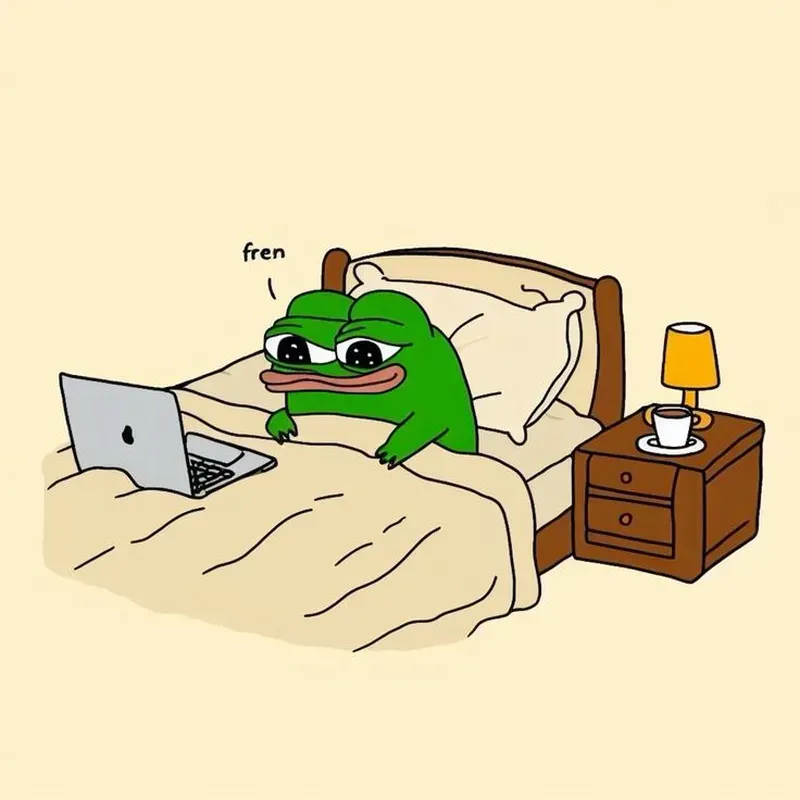 Hình ảnh ếch xanh meme buồn, lột tả cảm xúc sâu sắc.