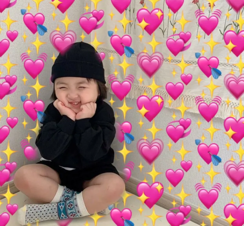 Hài hước và cảm xúc, meme này là cách để nói lên tình cảm theo cách dí dỏm