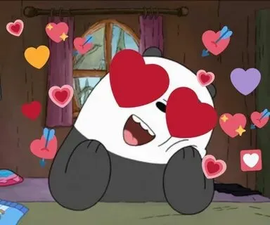 Gấu trúc bắn tim trong meme này sẽ làm bạn tan chảy vì độ dễ thương