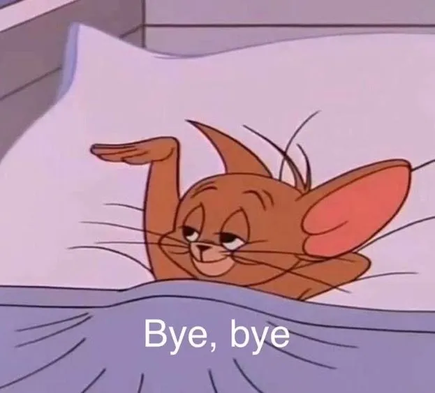 Meme jerry ngủ tái hiện khoảnh khắc dễ thương đầy hài hước.