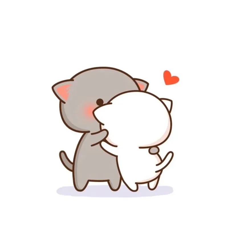 Cat meme kiss là hình ảnh nụ hôn ngọt ngào giữa các chú mèo đáng yêu, mang đến cảm giác dễ chịu.