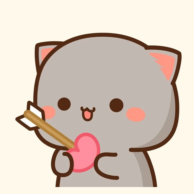 Ảnh meme mèo trái tim thể hiện sự ngọt ngào và dễ thương của những chú mèo qua các hình ảnh đặc biệt.
