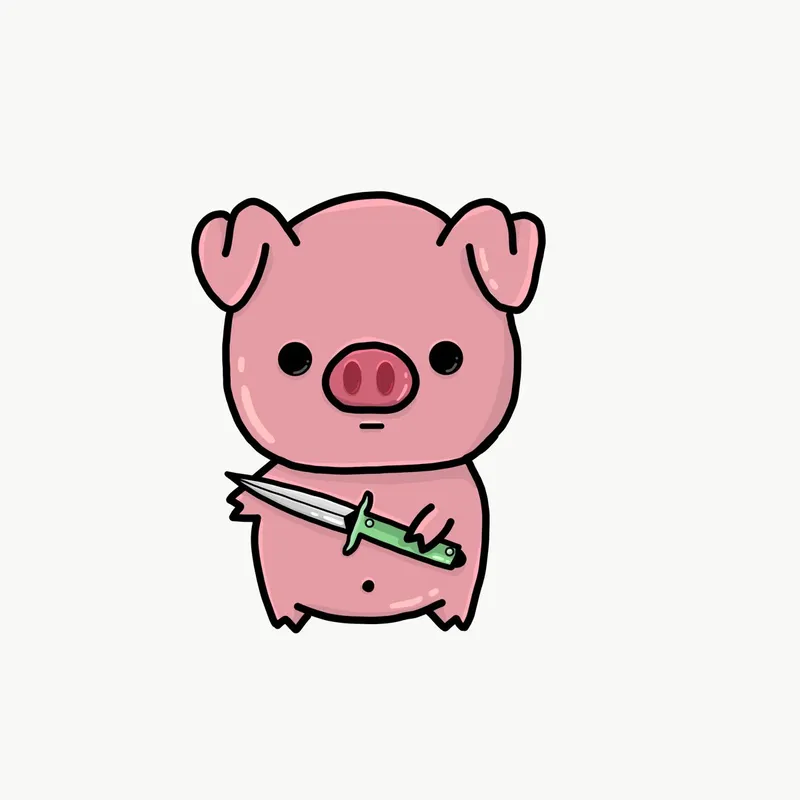 Con mèo cầm dao meme khiến dân mạng 