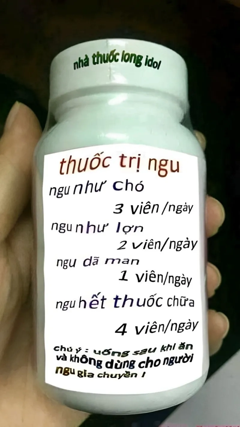 Meme thuốc trị ngu là 