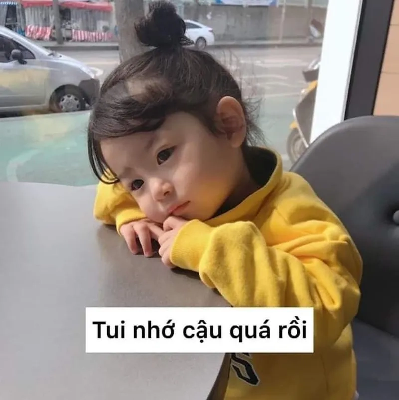 Meme yêu thương mang lại cảm giác ấm áp trong những ngày nhớ người yêu.