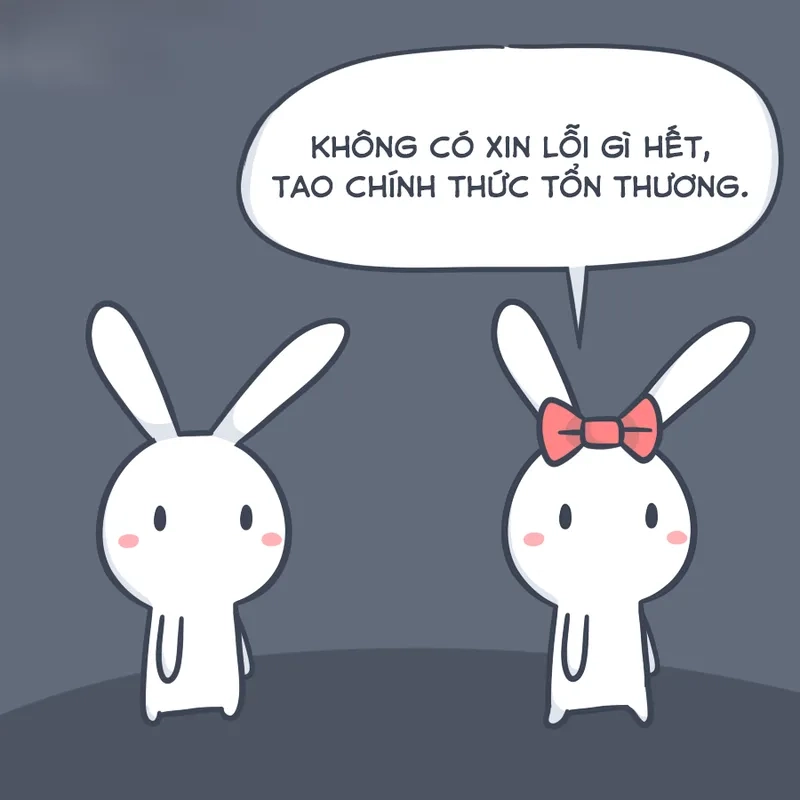 Meme thỏ nhai đầu đang trở thành một trong những trào lưu thú vị trên mạng xã hội.