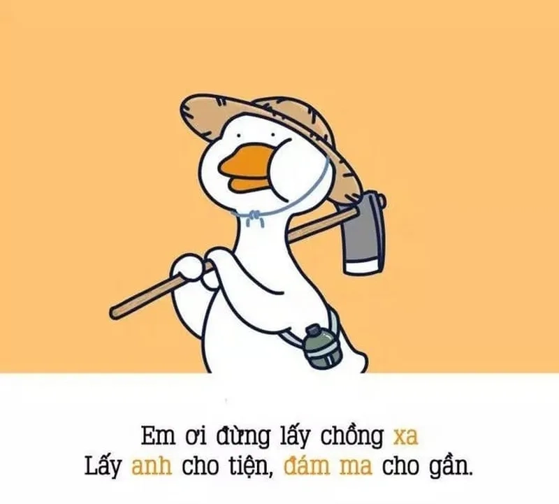Hình ảnh meme tình yêu cute khiến câu chuyện tình cảm của bạn thêm phần thú vị.