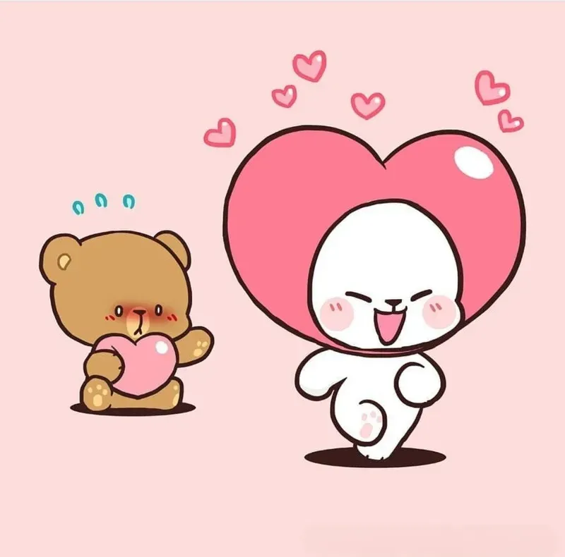 Meme tình yêu to lớn, biểu tượng của cảm xúc mãnh liệt.