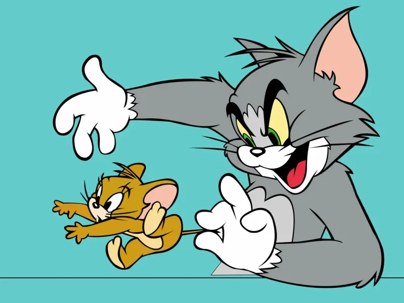 Tom and jerry meme tết làm không khí lễ hội thêm phần vui nhộn.