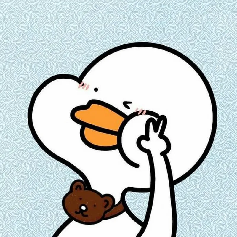 Con vịt cầm dao meme là biểu tượng của sự bất ngờ và hài hước.