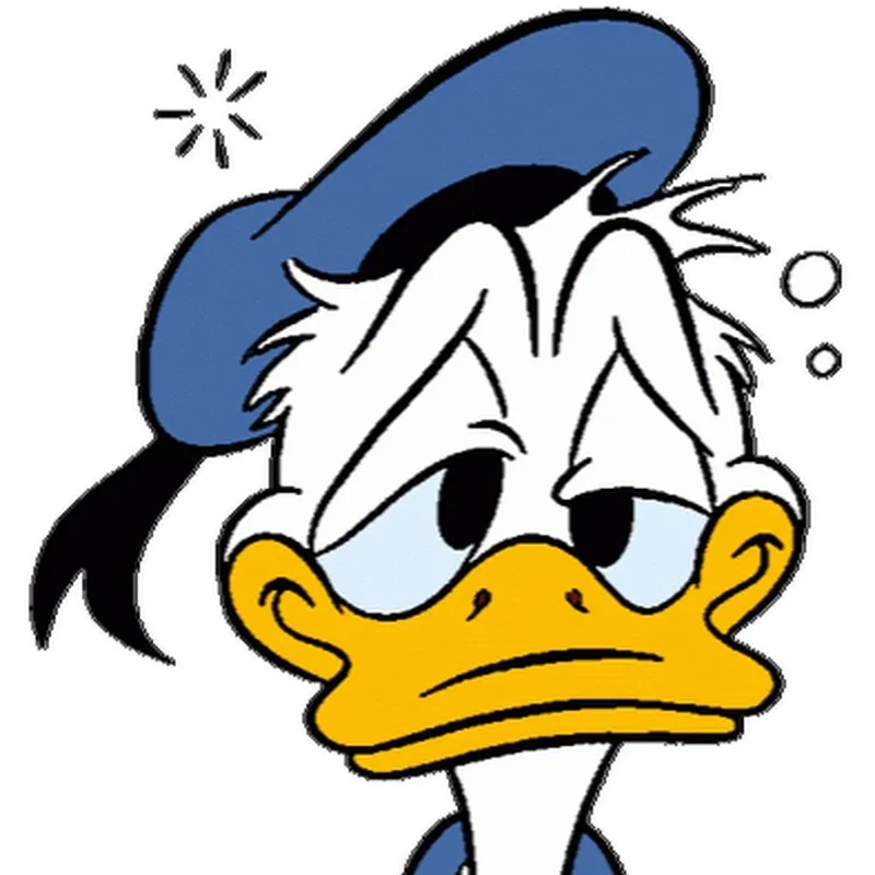 Vịt Donald trong hình ảnh nữ tính không thể không làm bạn phải mỉm cười với sự dễ thương!