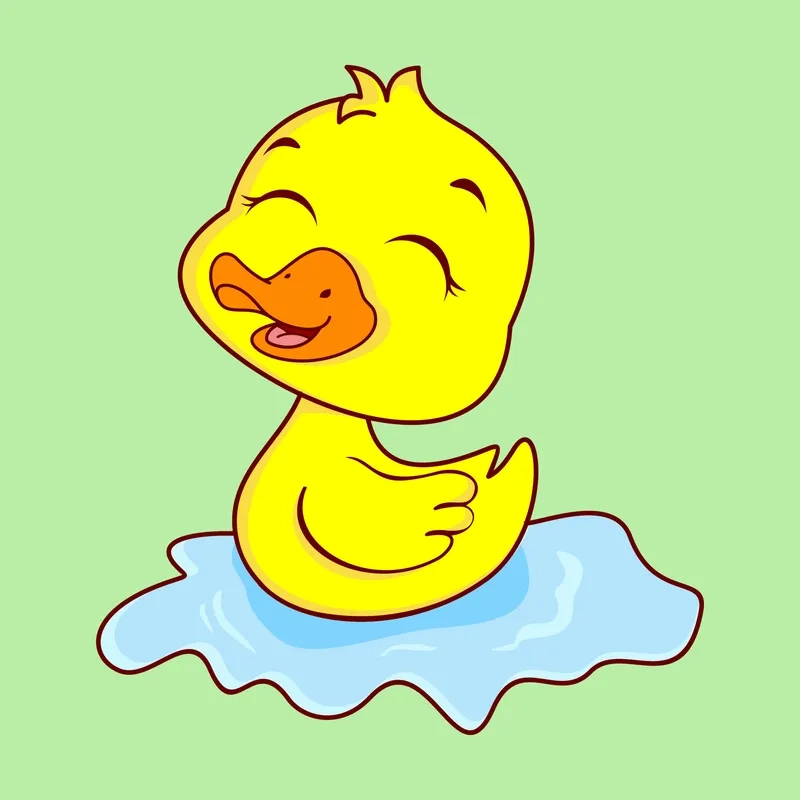 Meme hình nền con vịt trắng cute mang đến sự dễ thương và vui nhộn cho không gian của bạn.
