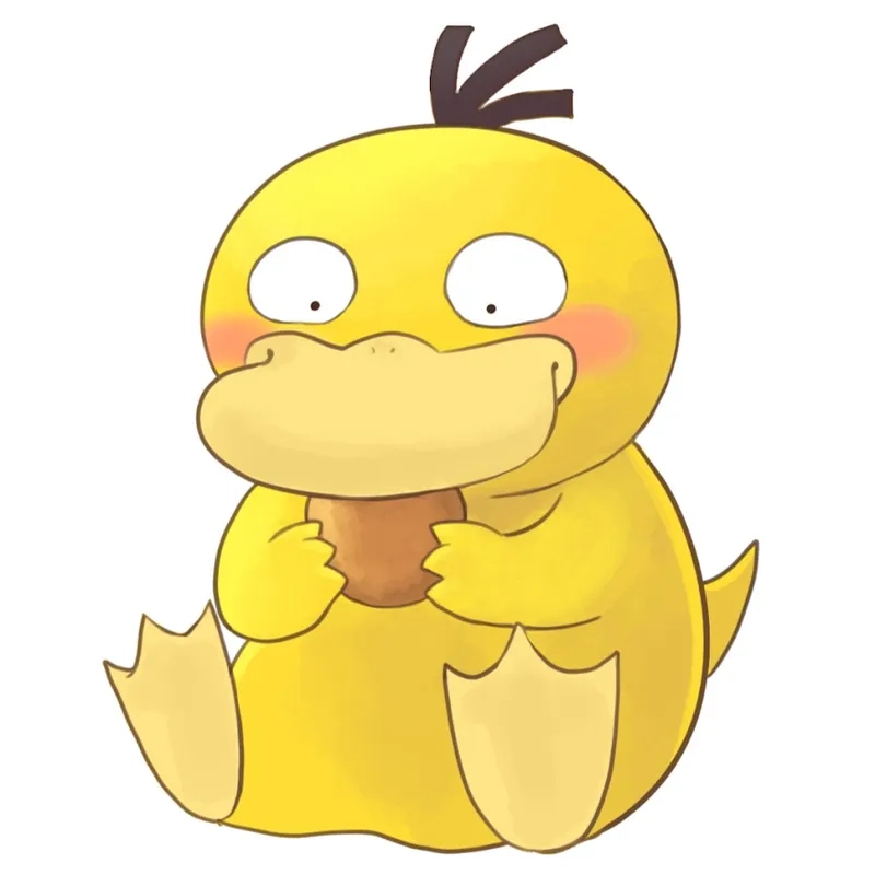 Avatar vịt meme siêu dễ thương và cực kỳ ngộ nghĩnh, phù hợp để làm hình đại diện.