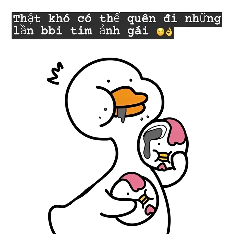 Avatar con vịt meme hài hước, lựa chọn hoàn hảo cho giới trẻ.