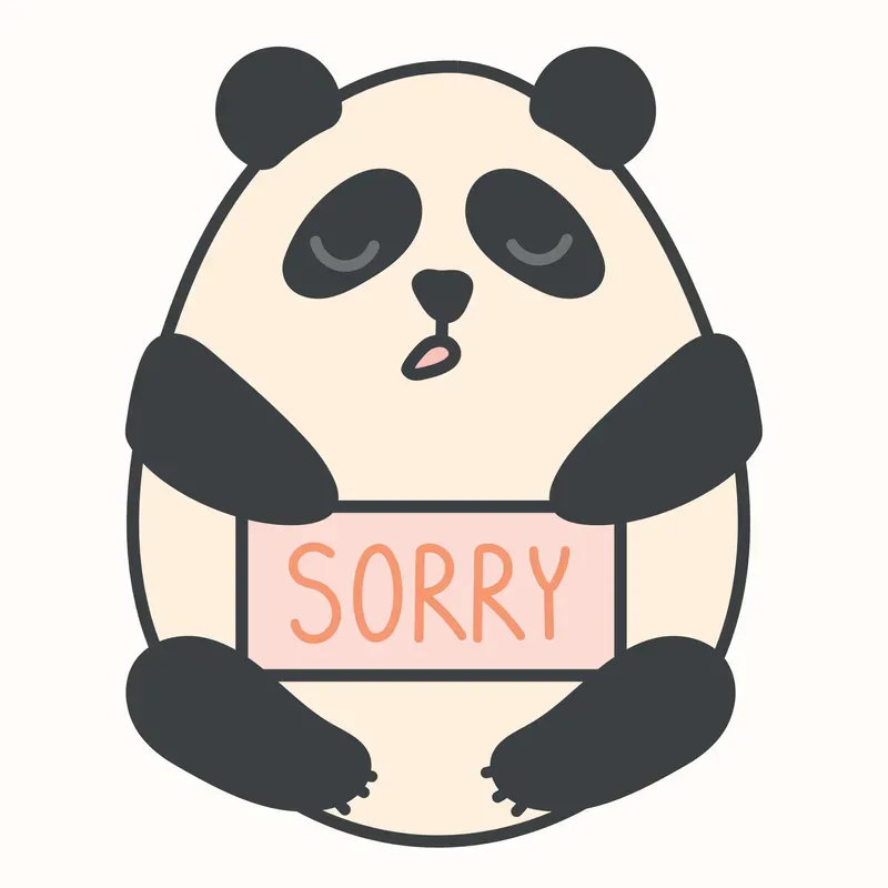 Khi lời xin lỗi không đủ, meme xin lỗi được chưa mang đến sự hài hước bất ngờ.