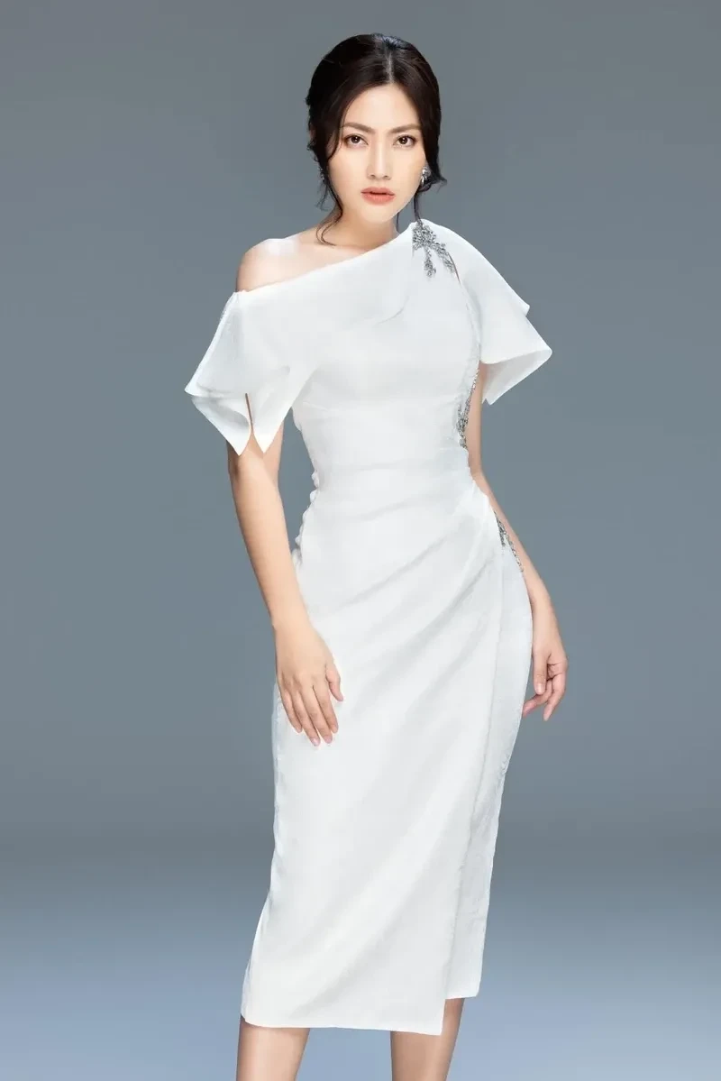 Diễn viên Ngọc Lan mập luôn để lại ấn tượng bởi nét duyên dáng riêng