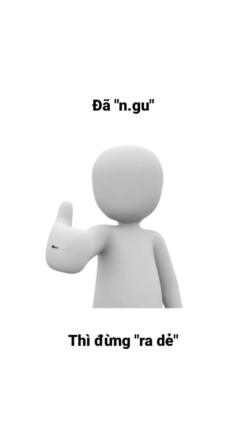 Ngu thì chết khóc lóc cl meme, bài học 