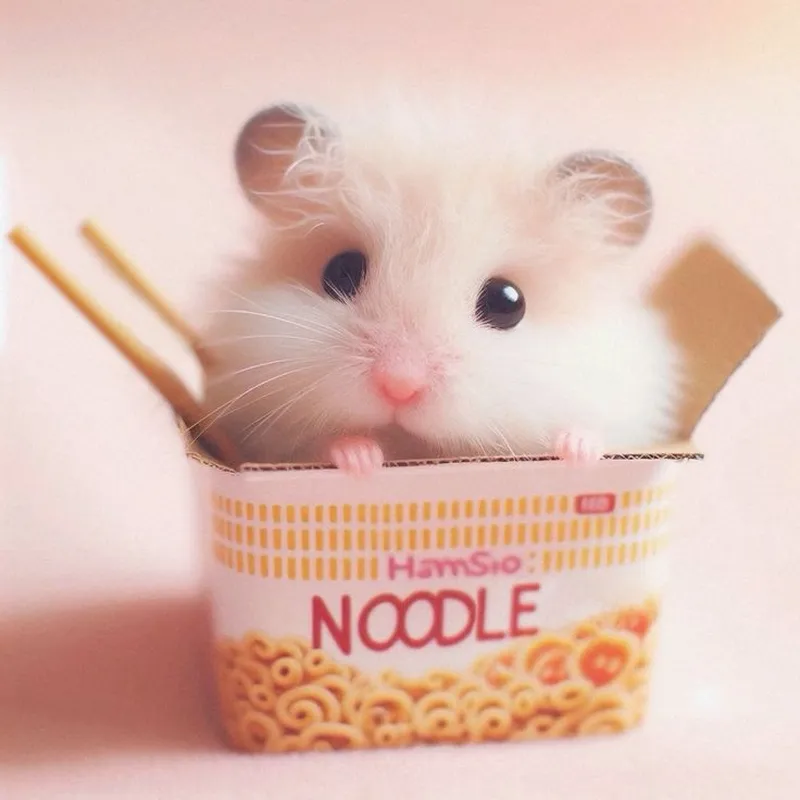 Meme hamster với gương mặt buồn rầu, sẽ khiến bạn không nỡ rời mắt.