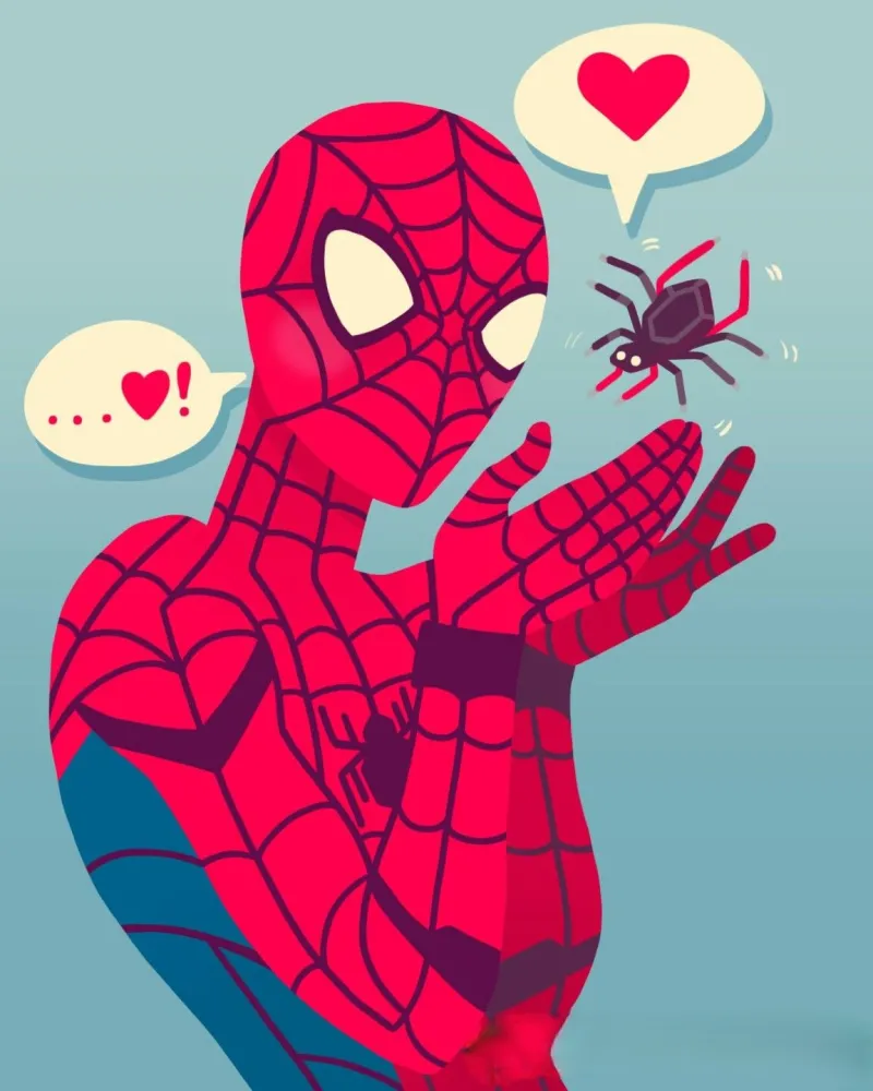 Meme 2 spiderman tái hiện tình huống hài hước khiến ai cũng phải bật cười.