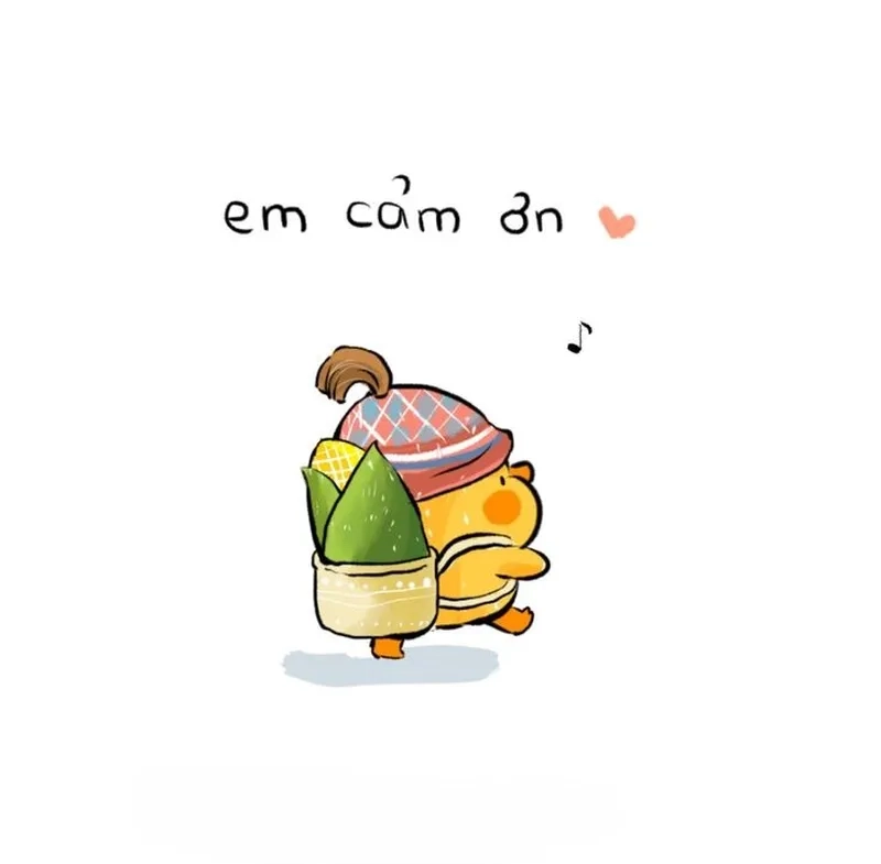 Meme này cực kỳ dễ thương khi bạn muốn cảm ơn ai đó đã quay lại, vừa vui nhộn vừa chân thành.