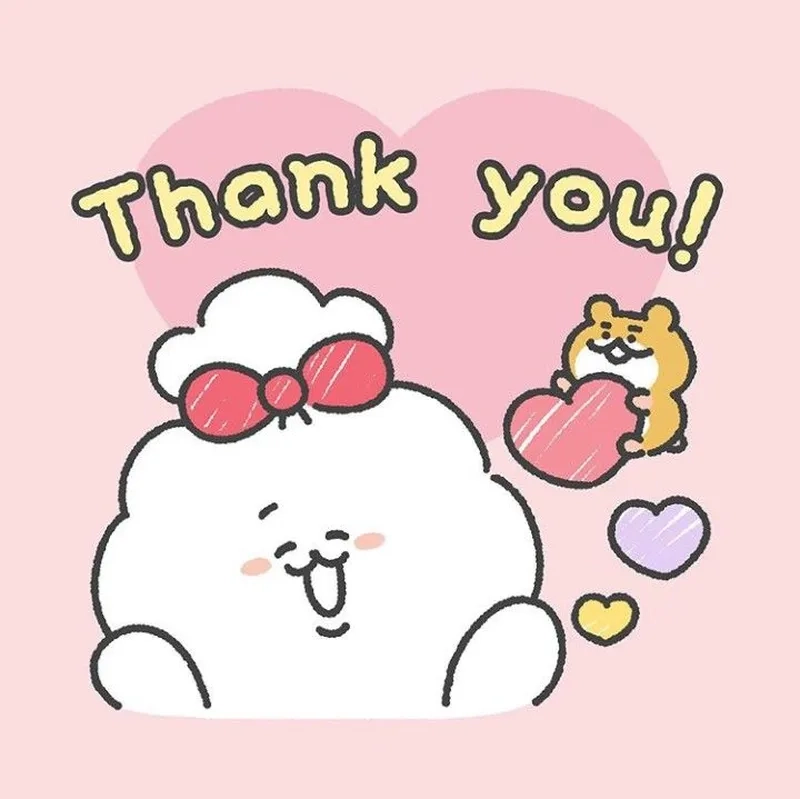 Chọn meme GIF cảm ơn này để truyền tải lòng biết ơn của bạn, chắc chắn sẽ tạo được sự chú ý!