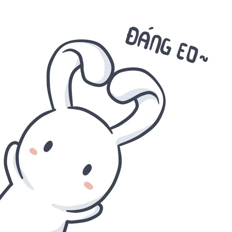 Với các biểu cảm lạ mắt, meme thỏ 7 màu làm nhang nhồ thu hút vô số lượt chia sẻ.
