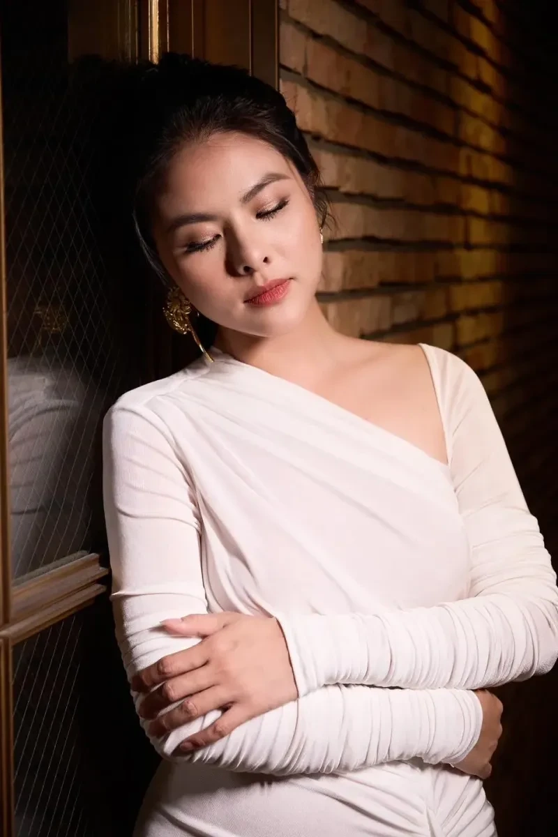 Hình ảnh diễn viên Vân Trang luôn để lại ấn tượng với nét đẹp rạng ngời