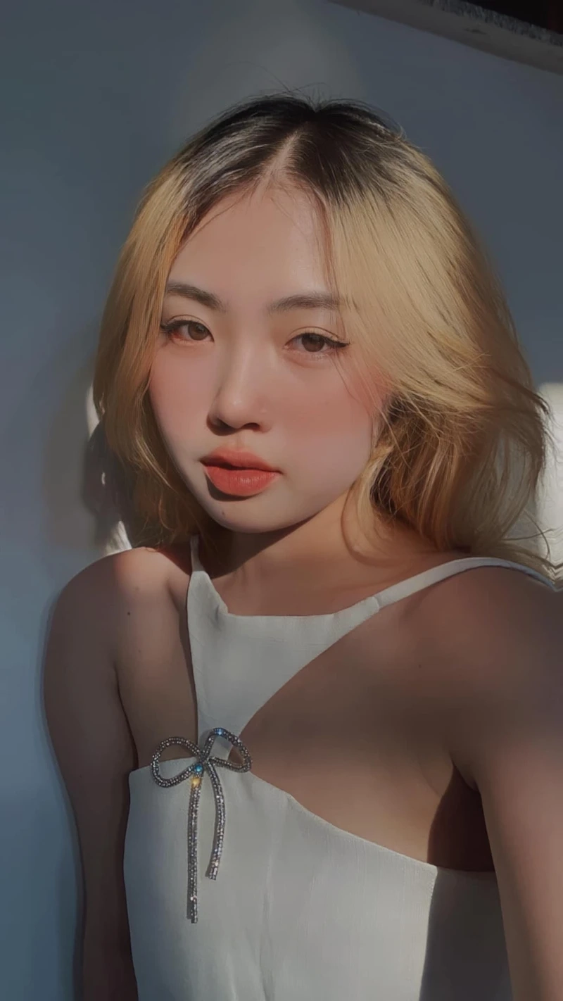 Mô hình 3D cô gái dễ thương với thiết kế tinh tế và đáng yêu