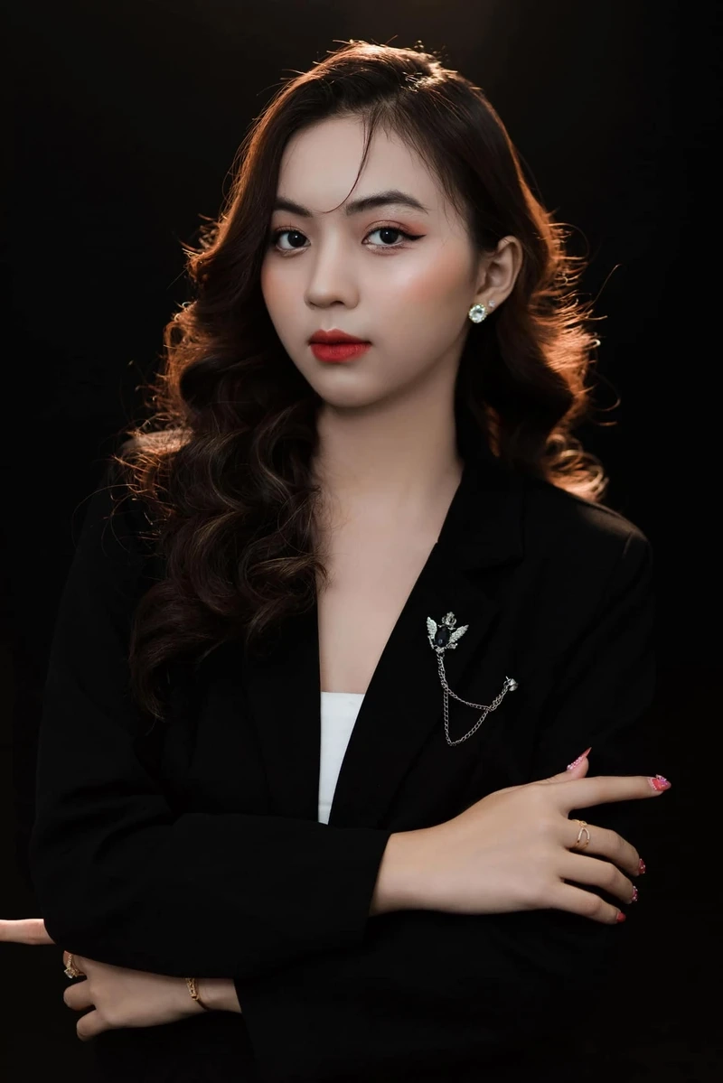 Tạo hình 3D anime girl với chi tiết sống động và phong cách nổi bật