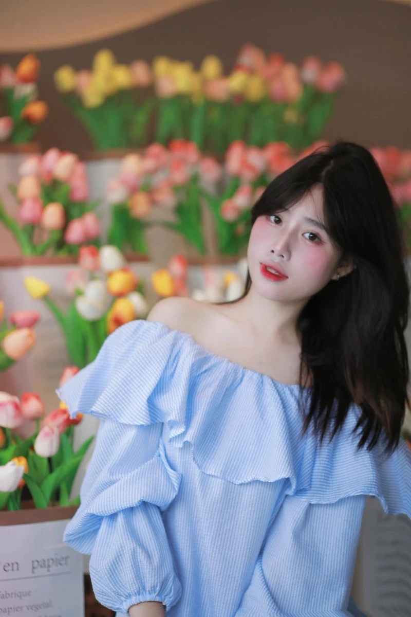 Gái xinh cute tiktok, dễ thương và cuốn hút người xem trong từng khoảnh khắc