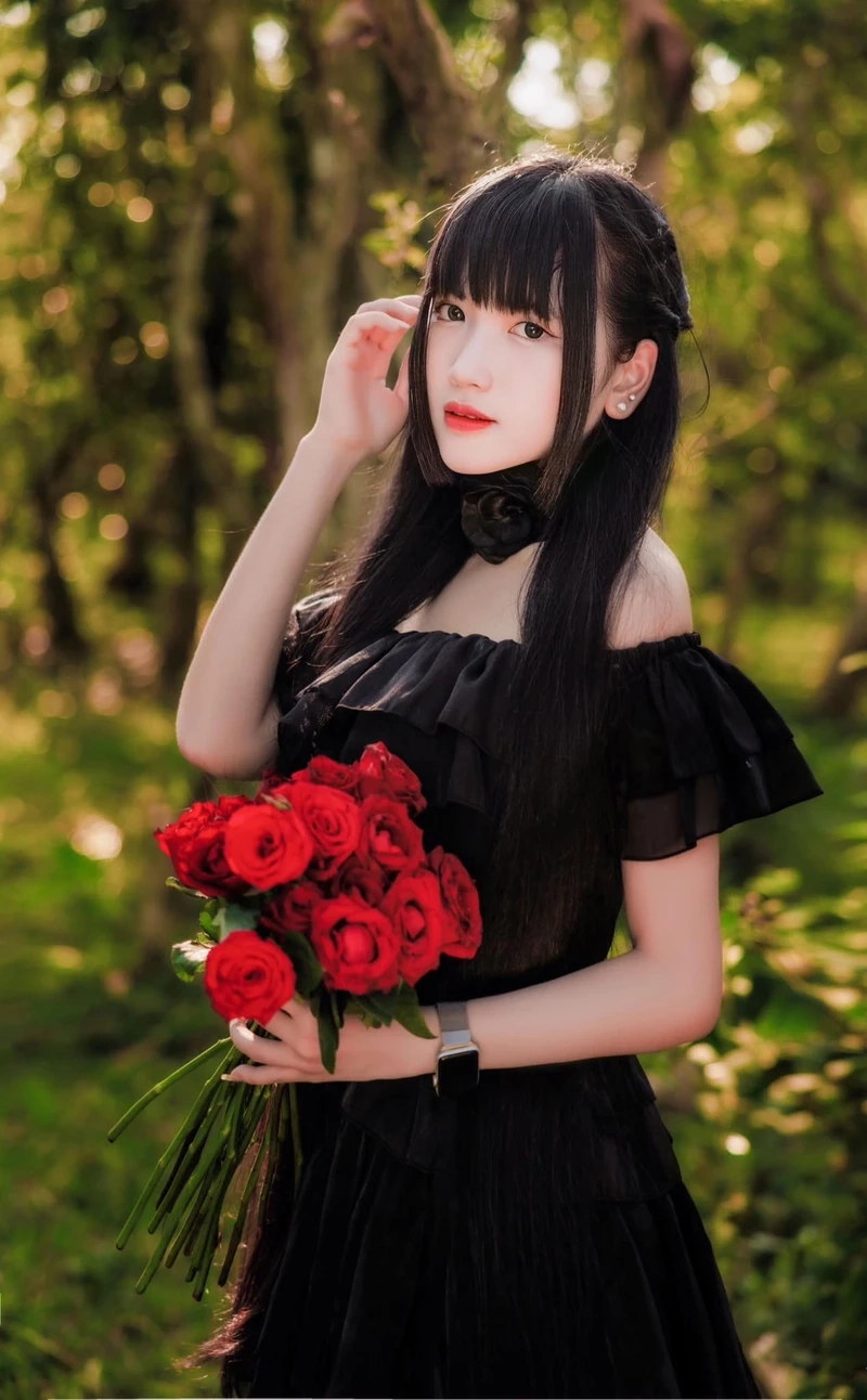Hình nền girl xinh 4k sắc nét, giúp màn hình của bạn trở nên rõ ràng và sắc sảo