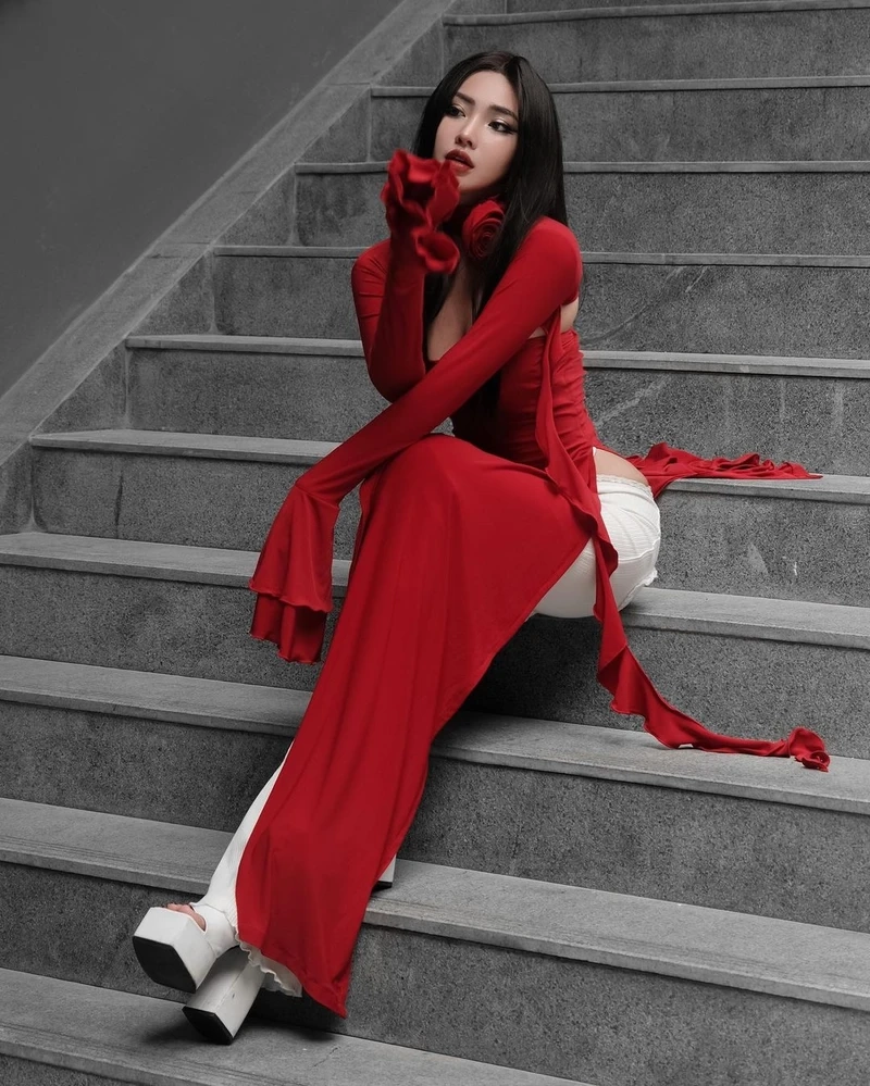 Tiktok gái xinh cute, toát lên vẻ đẹp ngọt ngào và dễ thương
