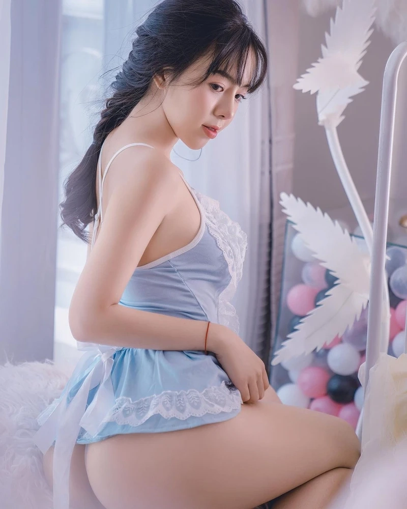  Ảnh gái xinh tóc ngắn ngang vai, thu hút mọi ánh nhìn với vẻ đẹp dịu dàng