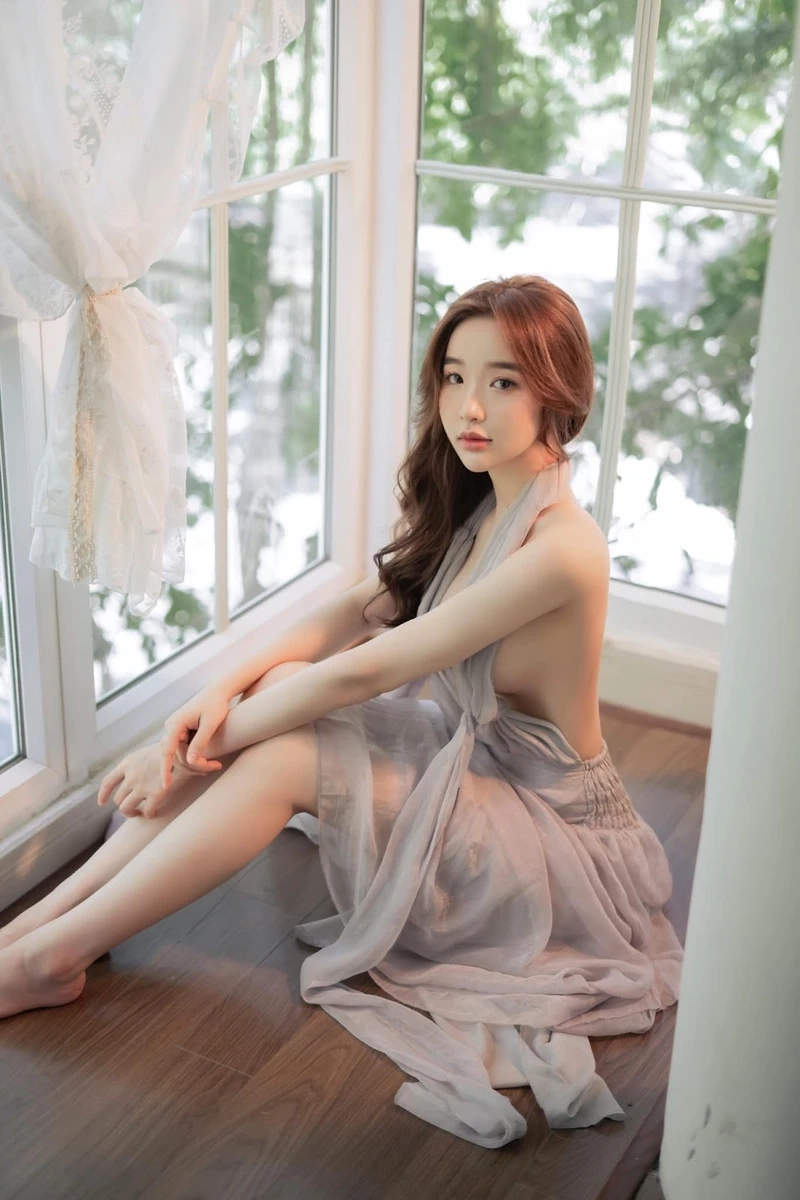 Ảnh cute gái xinh, toát lên sự dịu dàng và quyến rũ