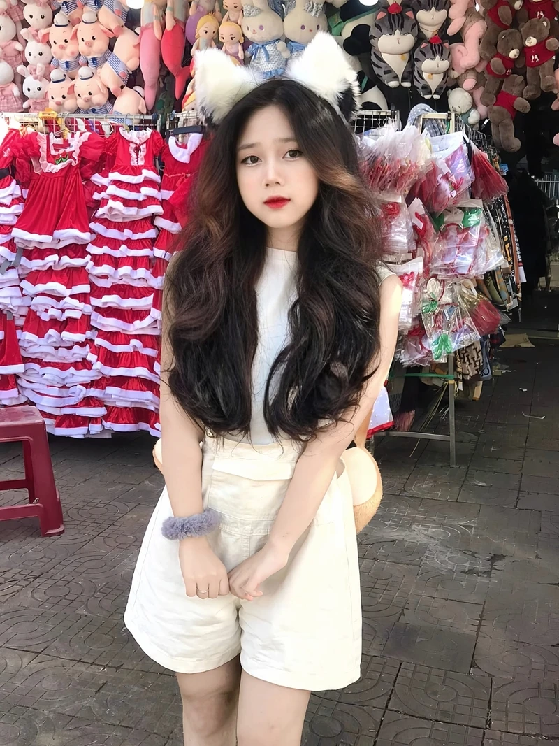 Ảnh gái đẹp mặc váy ngắn tạo nên hình ảnh nhẹ nhàng và tinh tế