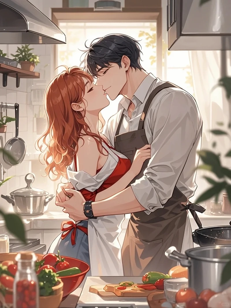 Hình ảnh cặp đôi hoạt hình mang lại cảm giác vui tươi và ngộ nghĩnh