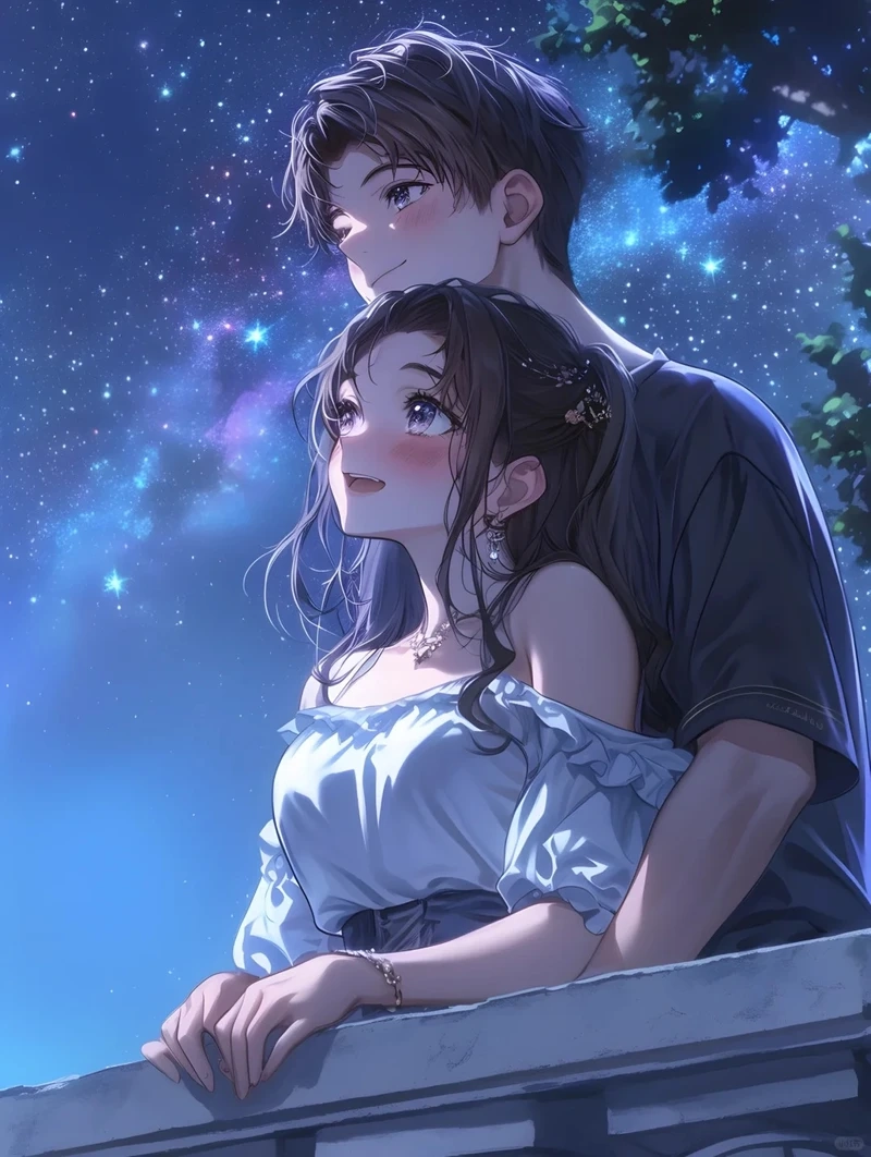 Hình ảnh tình yêu chibi, thể hiện tình yêu ngọt ngào và dễ thương