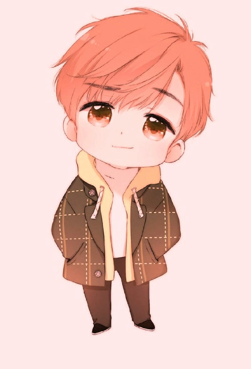 Hình ảnh chibi nam dễ thương với nét vẽ tinh tế