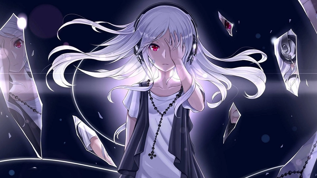 Hình nền anime nữ ngầu tạo điểm nhấn đầy ấn tượng cho màn hình