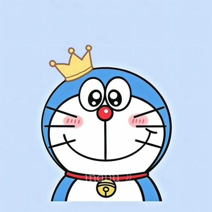 Avatar hình nền Doremon cute cho điện thoại
